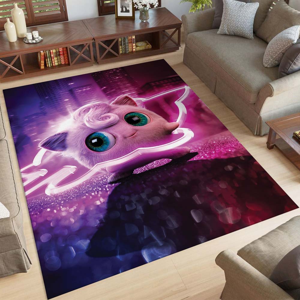 Rondoudou Pokemon glücklich Teppich – Bild 2
