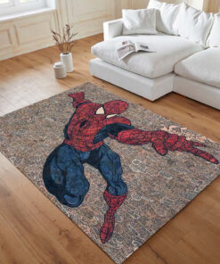Alternative view of Spiderman Avenger Marvel 09 Teppich