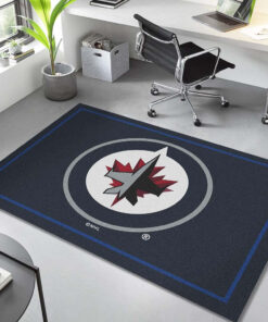 Alternative view of Winnipeg Jets Eishockeyteam NHL Spirit Teppich