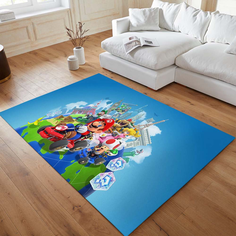 Super Mario Alle Charaktere 1012 Teppich – Bild 2