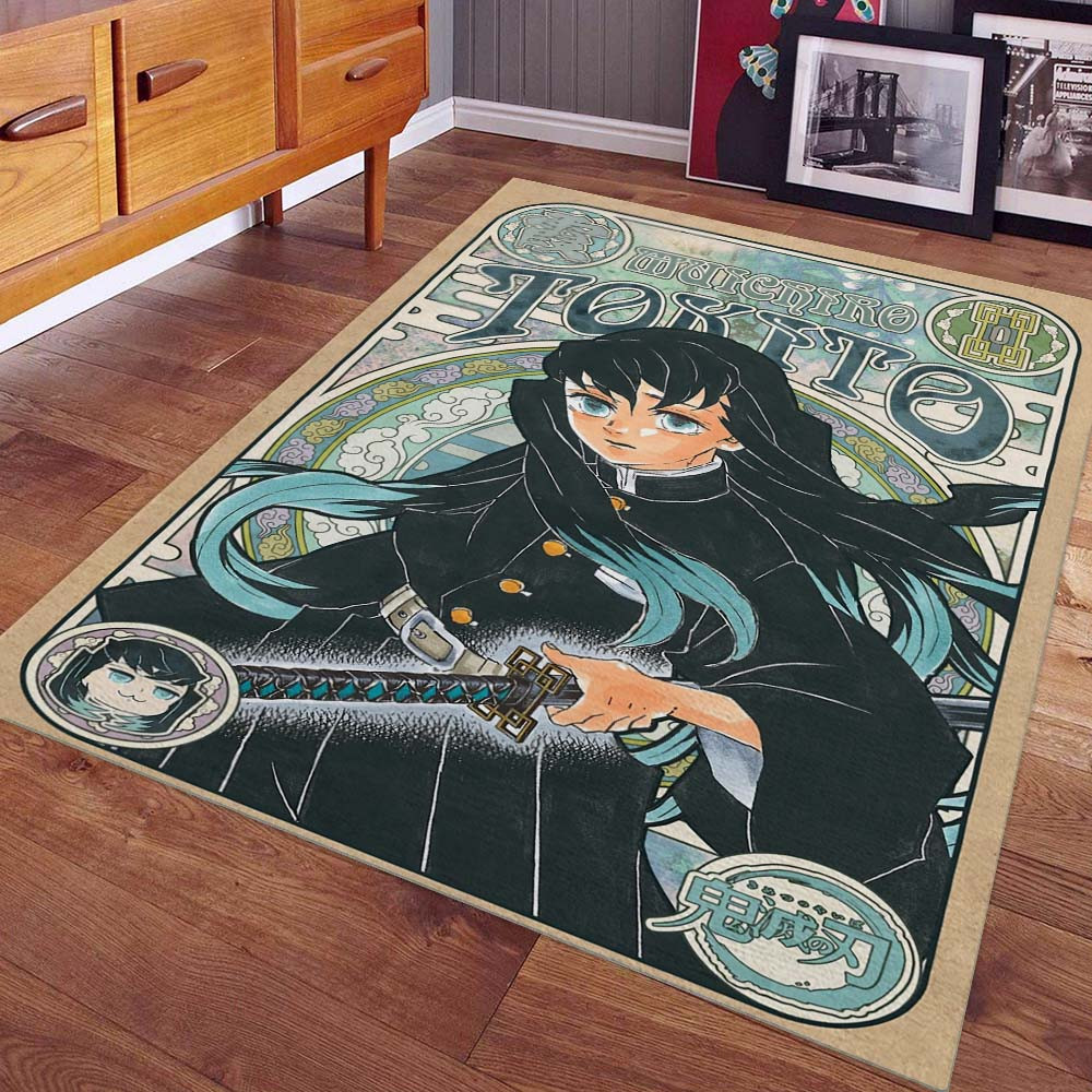 Tokito Demon Slayer Kimetsu no Yaiba Teppich – Bild 2