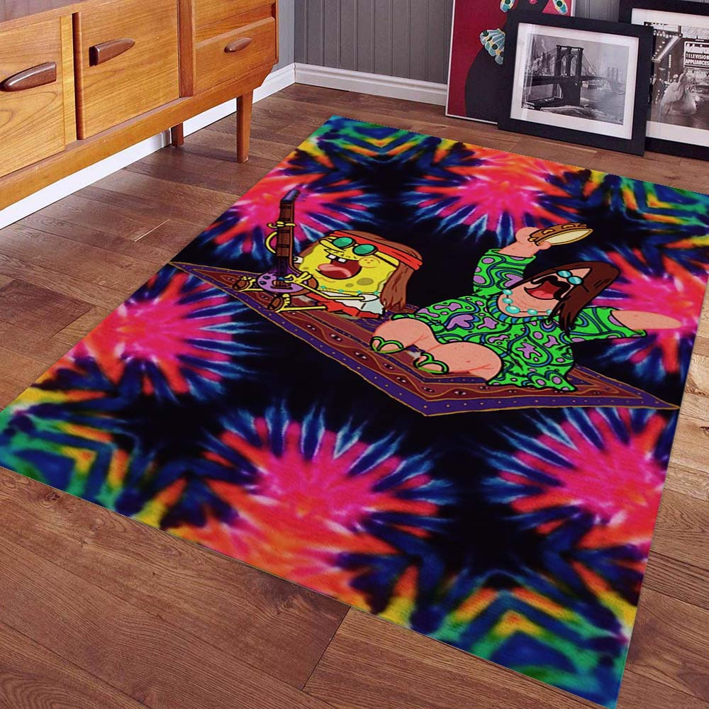 SpongeBob Schwammkopf und Patrick Hippie Teppich – Bild 2