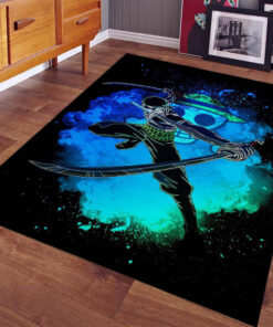 Alternative view of Zoro Cool One Piece 3 Teppich