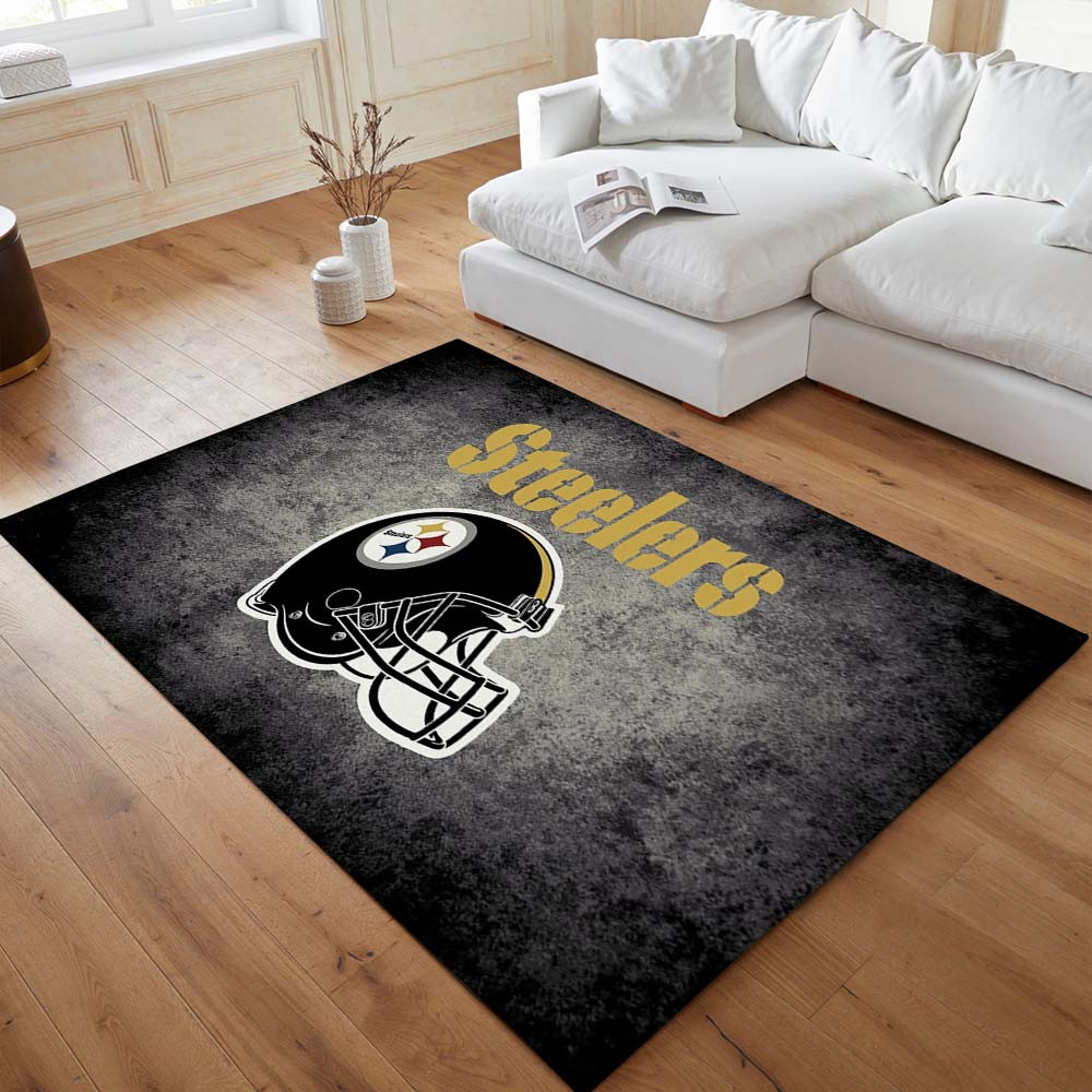 Das NFL-Fußballteam der Pittsburgh Steelers Teppich – Bild 2
