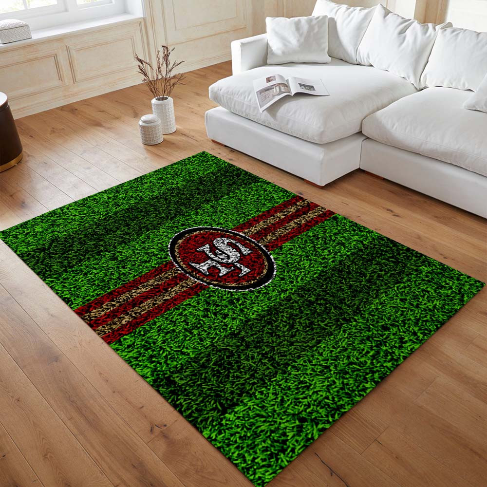 Fußballmannschaft San Francisco 49ers NFL003 Teppich – Bild 2