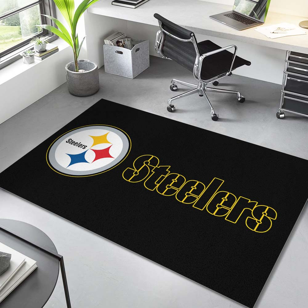 Pittsburgh Steelers Fußballmannschaft NFL004 Teppich – Bild 2