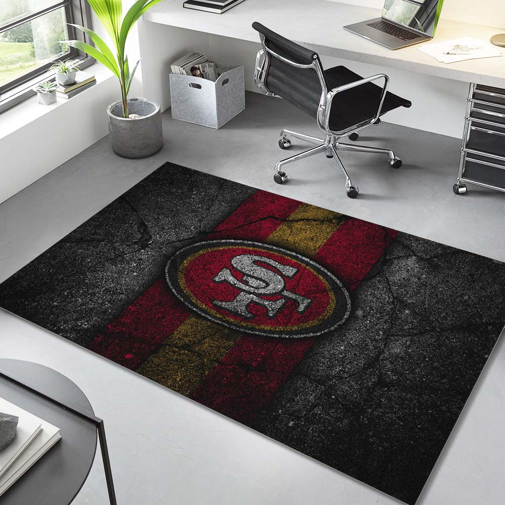 Fußballmannschaft San Francisco 49ers NFL006 Teppich – Bild 2