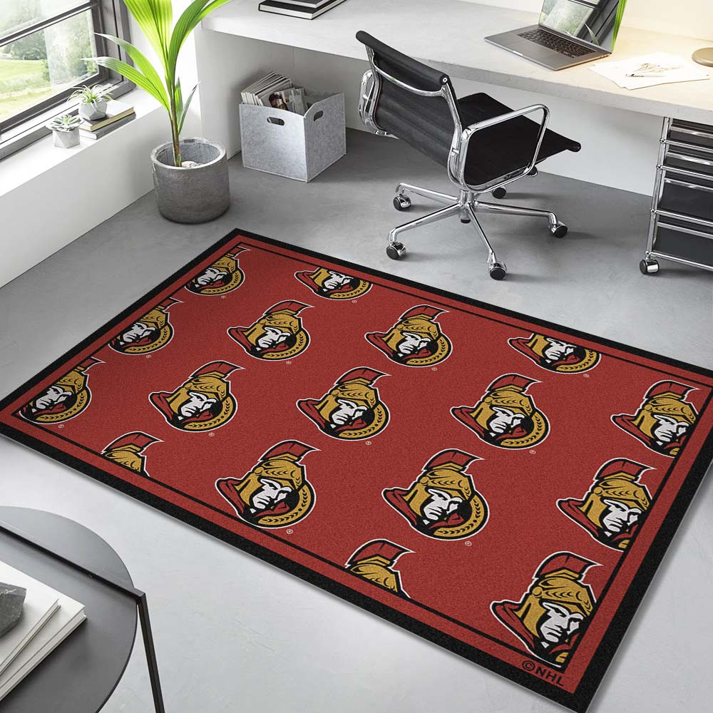 Ottawa Senators Hockey Team NHL Wiederholung Teppich – Bild 2