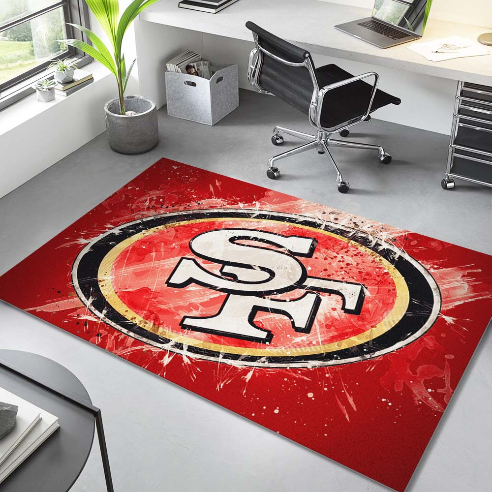 Fußballmannschaft San Francisco 49ers NFL001 Teppich – Bild 2