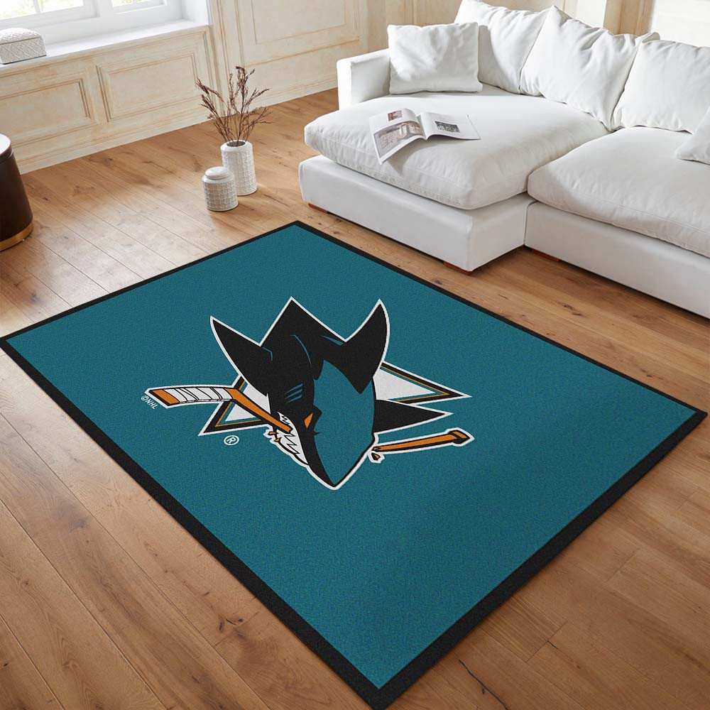 San Jose Sharks Eishockeyteam NHL Spirit Teppich – Bild 2