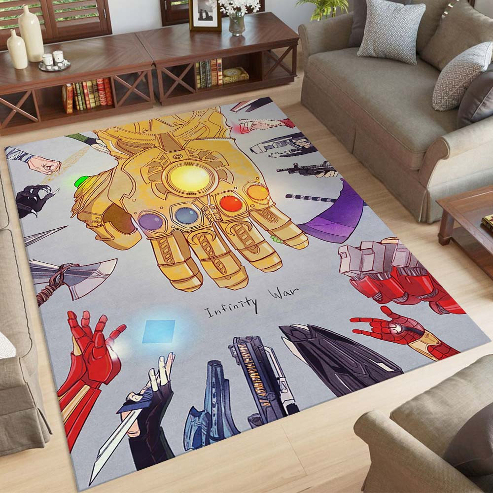 Thanos Handschuhe Avengers Marvel Infinity War Teppich – Bild 2