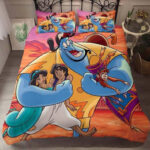 Disney Aladdin und Jasmin 2 Kinderbettwäsche – Bettwäsche