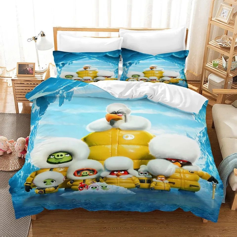 Angry Birds 3 Kinderbettwäsche - Bettwäsche