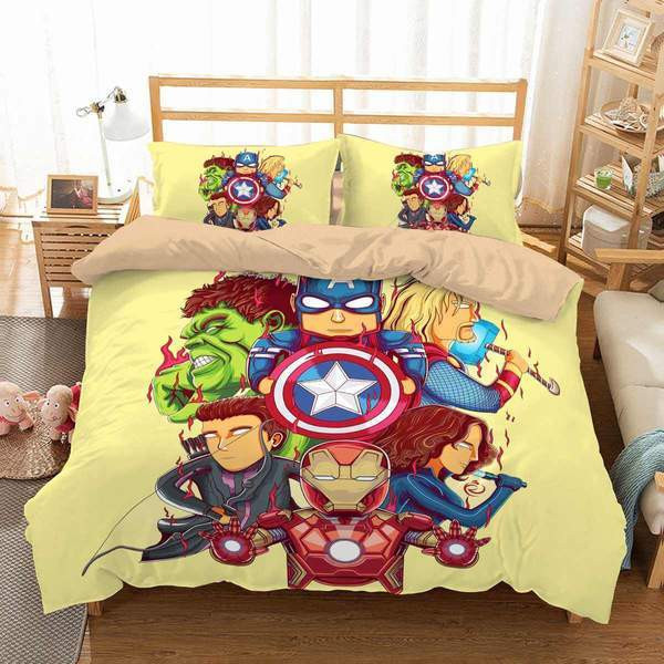 Avengers 9 Kinderbettwäsche - Bettwäsche