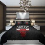 coole NBA Chicago Bulls NBA Basketball Kinderbettwäsche – Bettwäsche