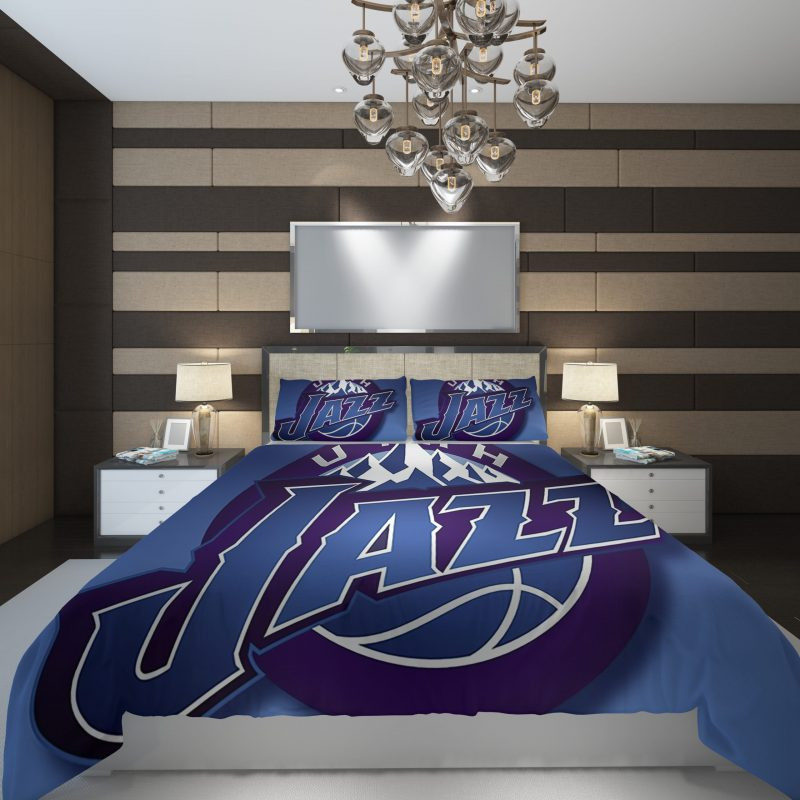 Basketball Jazz NBA Utah 02 Kinderbettwäsche - Bettwäsche