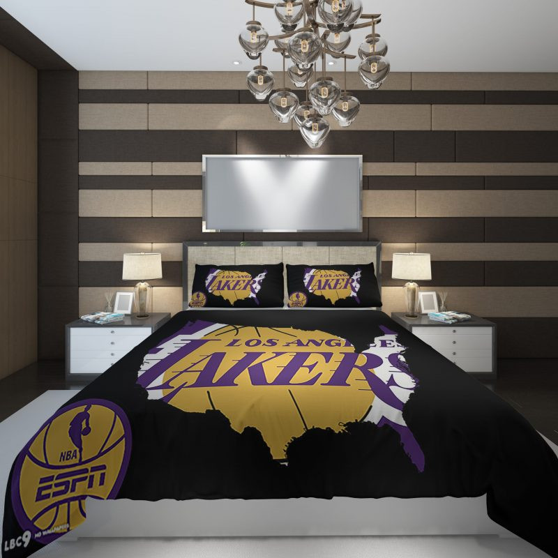 Los Angeles Lakers 2 NBA Basketball Kinderbettwäsche - Bettwäsche