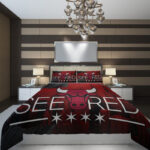 NBA Chicago Bulls NBA Basketball Kinderbettwäsche – Bettwäsche