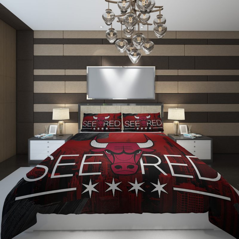 NBA Chicago Bulls NBA Basketball Kinderbettwäsche - Bettwäsche