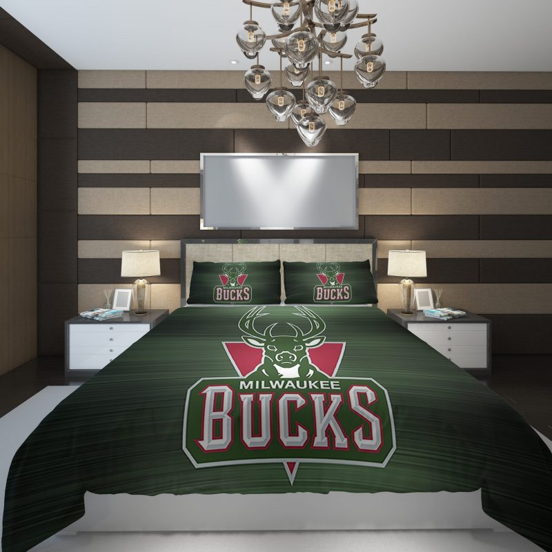 Basketball Bucks Milwaukee NBA 02 Kinderbettwäsche - Bettwäsche