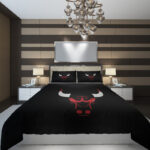 NBA Chicago Bulls NBA Basketball 1 Kinderbettwäsche – Bettwäsche