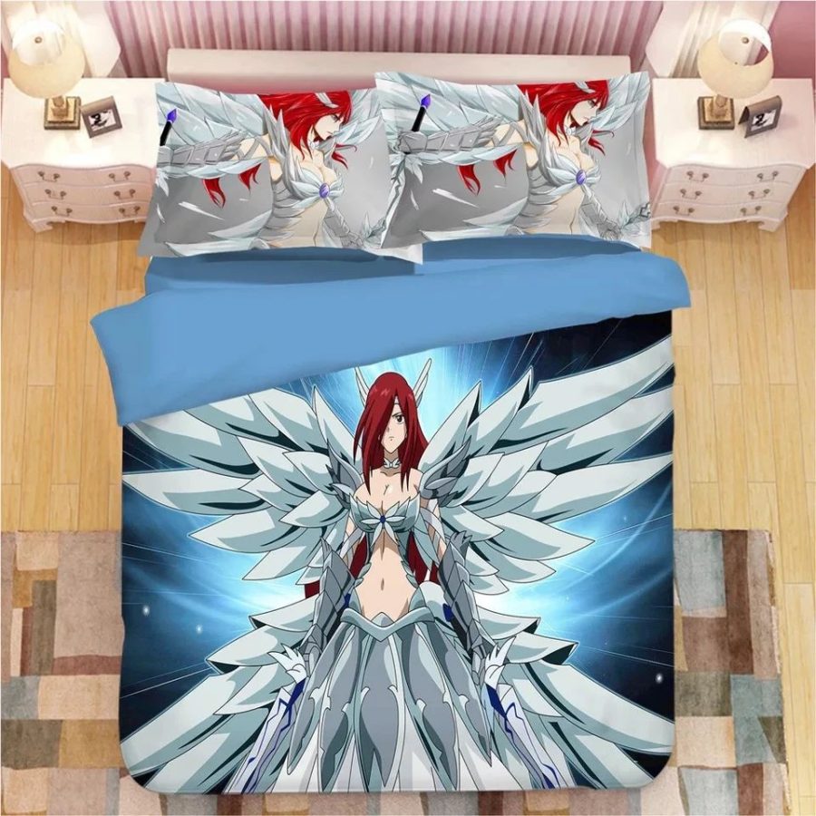Fairy Tail Erza Scarlet Kinderbettwäsche - Bettwäsche – Bild 3
