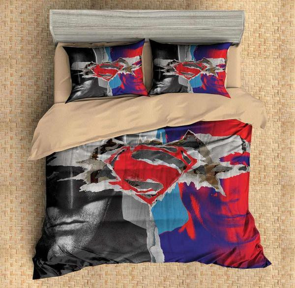 Batman Superman 2 Kinderbettwäsche - Bettwäsche