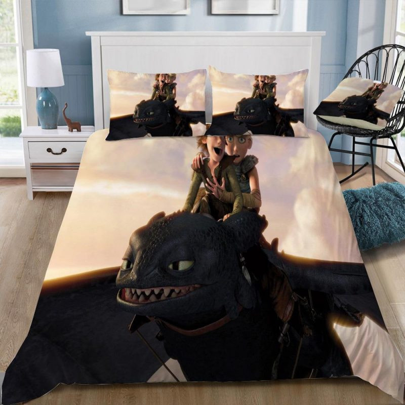 Drachenzähmen leicht gemacht Dragons 15 Kinderbettwäsche - Bettwäsche