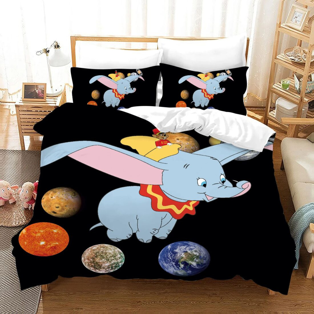 Dumbo Disney 02 Kinderbettwäsche - Bettwäsche