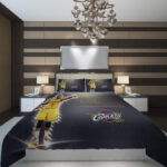 Basketball Detroit NBA Kolben Kinderbettwäsche – Bettwäsche