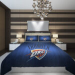 Basketball City Logo NBA Oklahoma Kinderbettwäsche – Bettwäsche