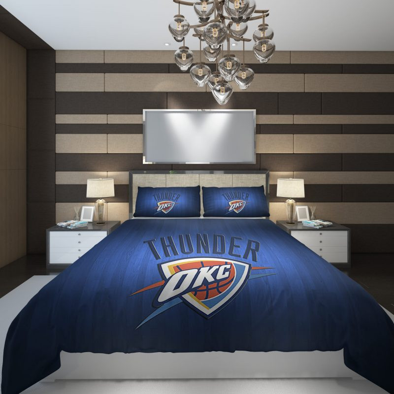 Basketball City Logo NBA Oklahoma Kinderbettwäsche - Bettwäsche