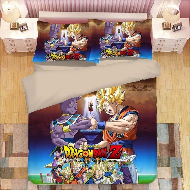 Dragon Ball Son Goku Vegeta 02 Kinderbettwäsche - Bettwäsche