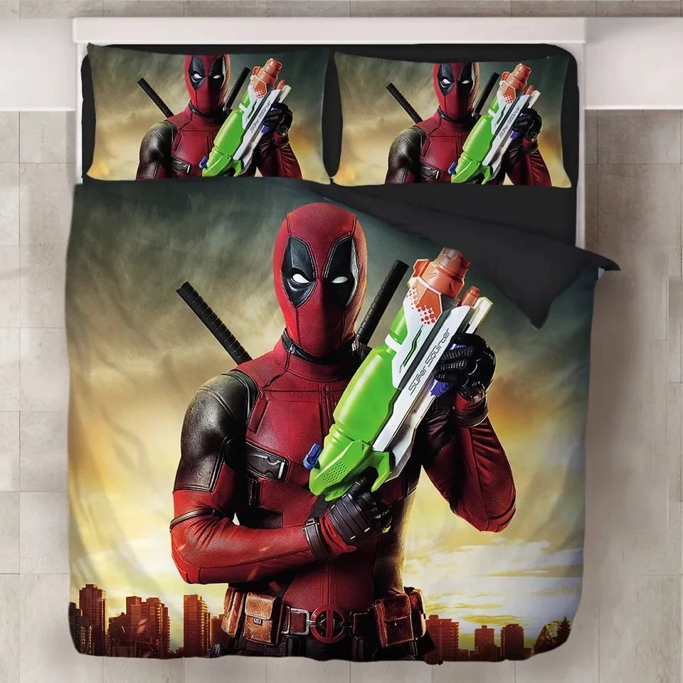 Deadpool X Men 06 Kinderbettwäsche - Bettwäsche