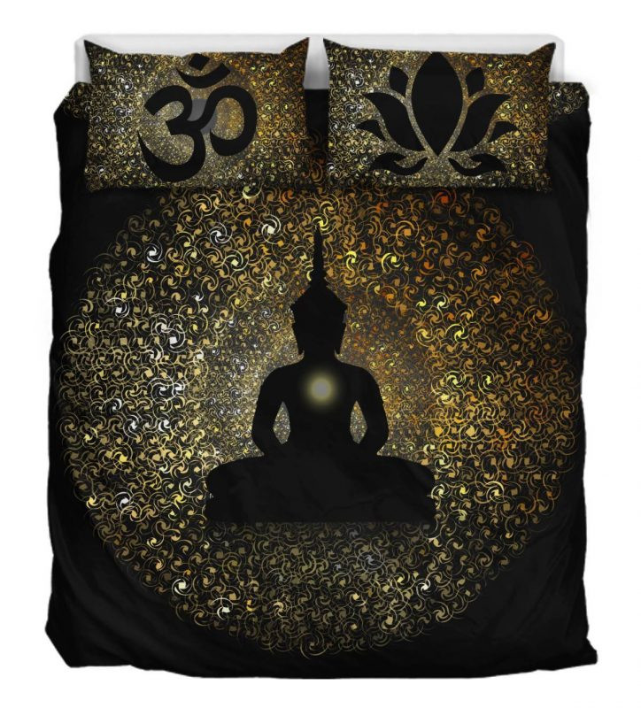 Leuchtender Buddha Kinderbettwäsche - Bettwäsche