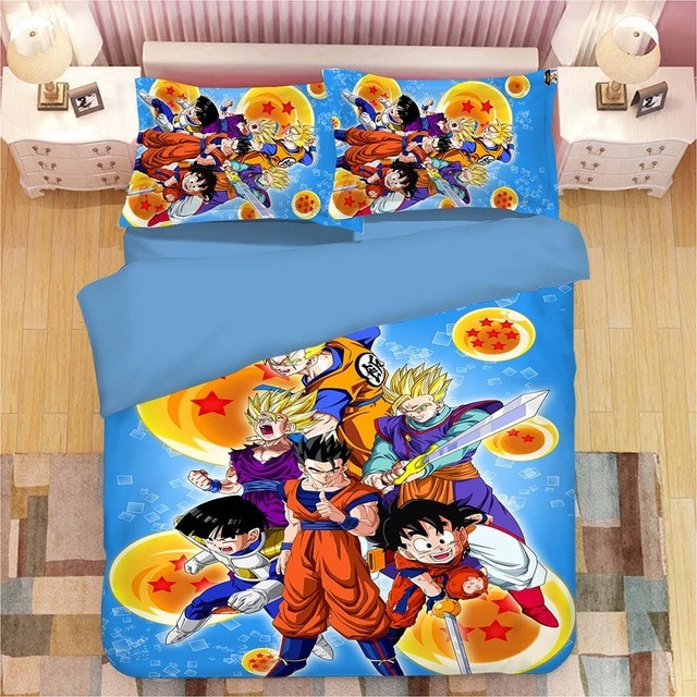 Dragon Ball Son Goku Vegeta 09 Kinderbettwäsche - Bettwäsche
