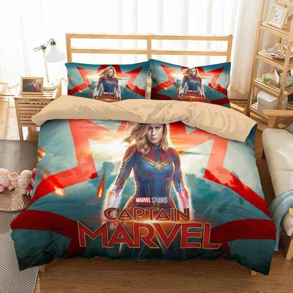 Captain Marvel 07 Kinderbettwäsche - Bettwäsche