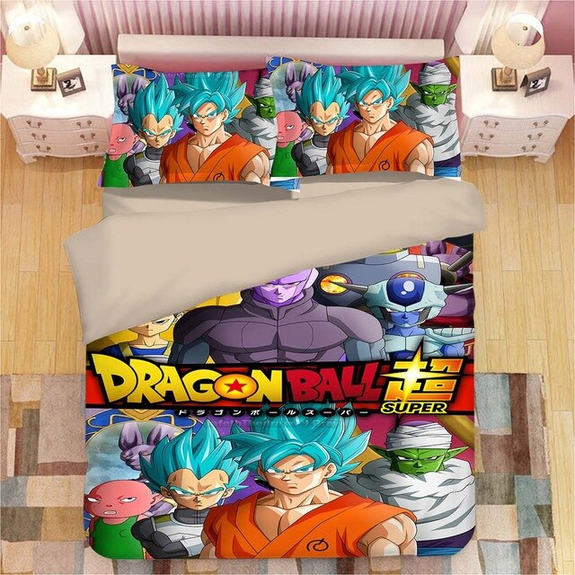 Dragon Ball Son Goku Vegeta 01 Kinderbettwäsche - Bettwäsche