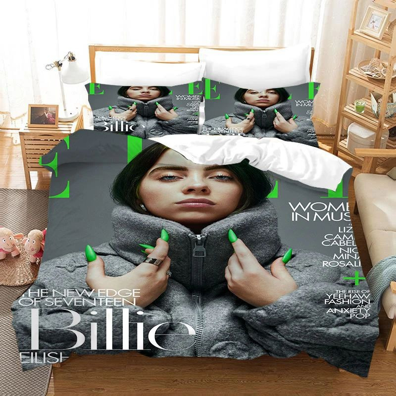 Billie Eilish 06 Kinderbettwäsche - Bettwäsche