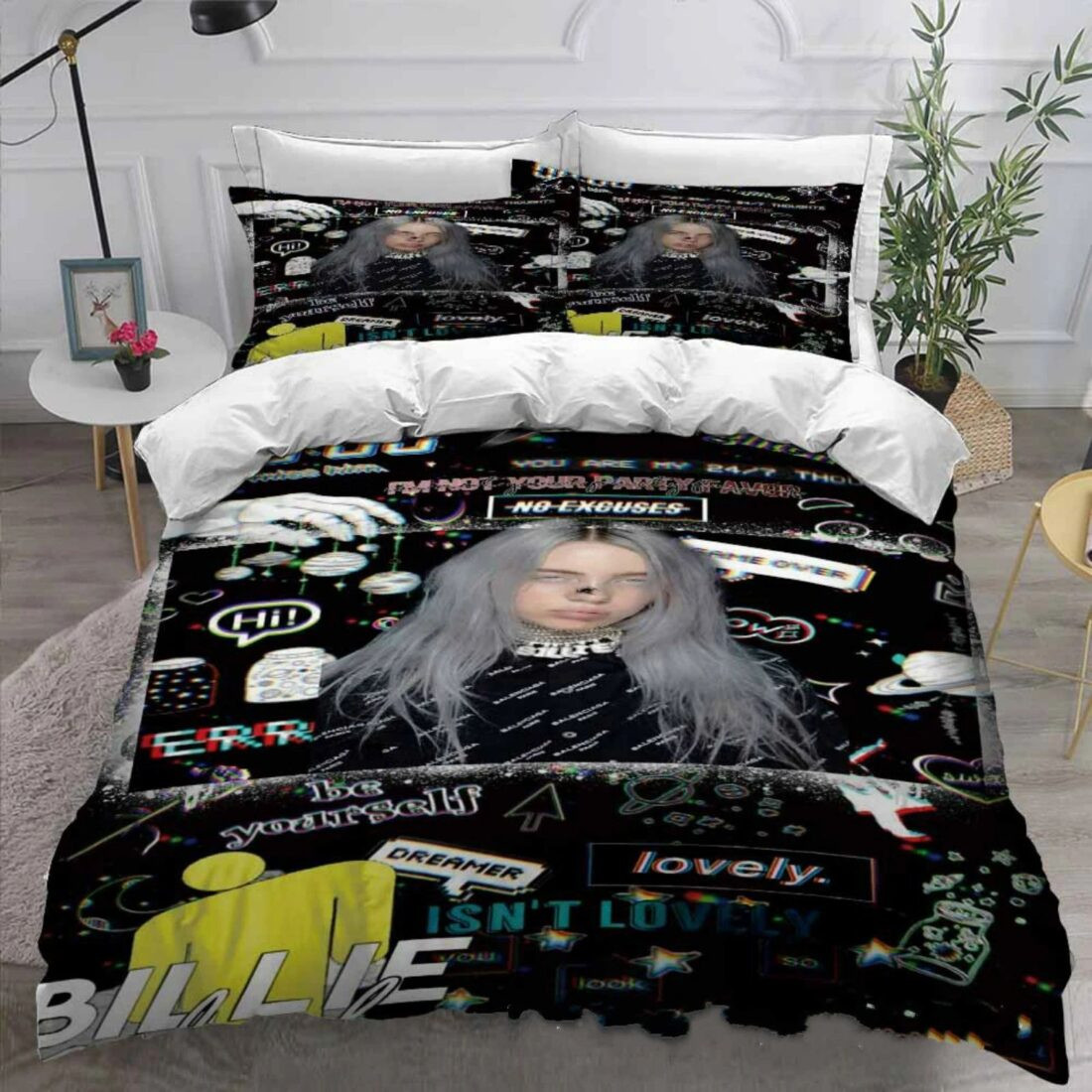 Billie Eilish 52 Kinderbettwäsche - Bettwäsche