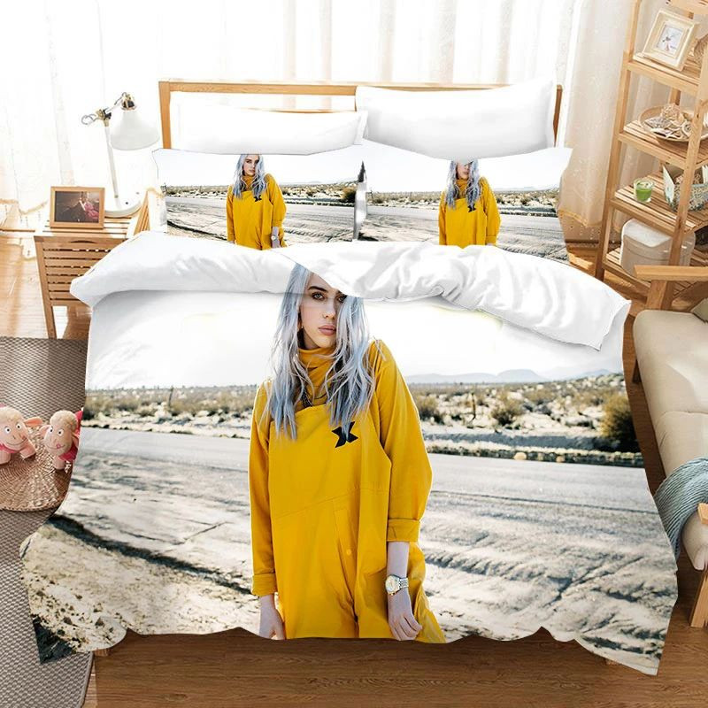 Billie Eilish 64 Kinderbettwäsche - Bettwäsche