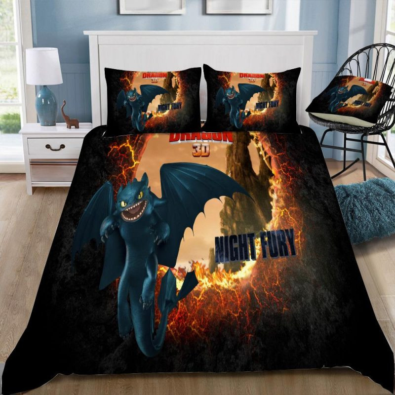 Dragon Night Fury Kinderbettwäsche - Bettwäsche