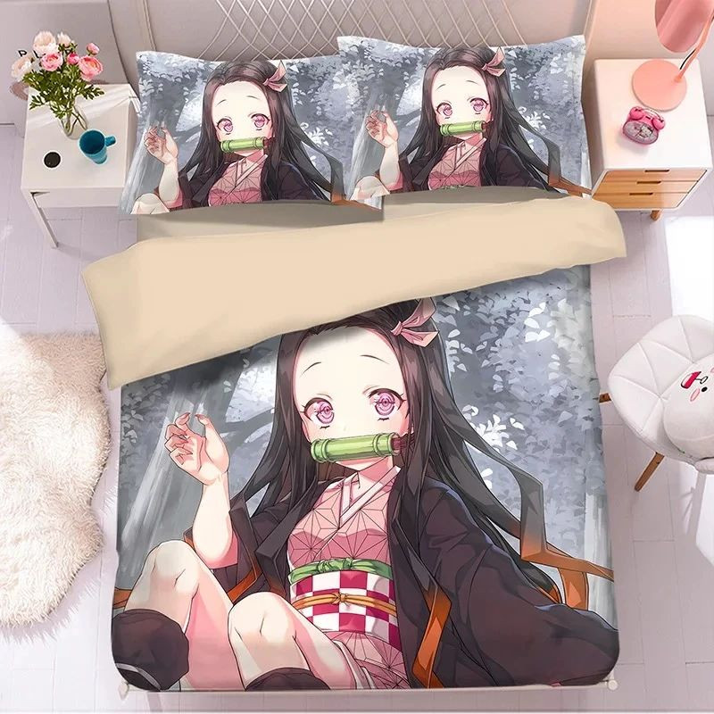 Demon Slayer Kimetsu No Yaiba 5 Kinderbettwäsche - Bettwäsche
