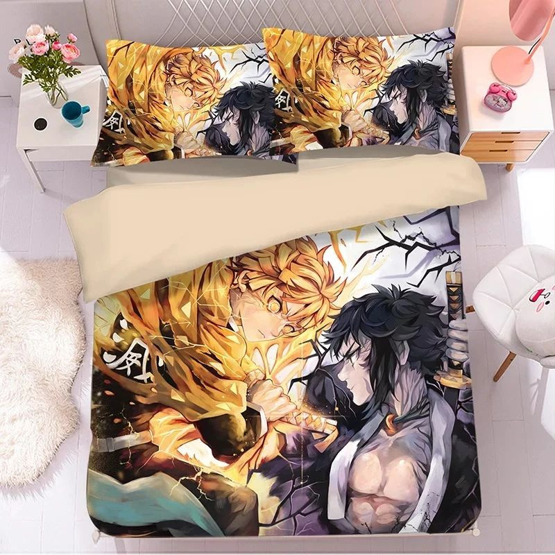 Demon Slayer Kimetsu No Yaiba 10 Kinderbettwäsche - Bettwäsche