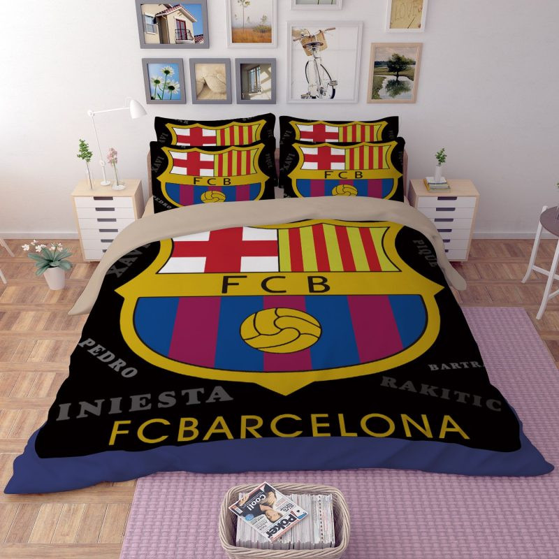 FC Barcelona Fußballverein 08 Kinderbettwäsche - Bettwäsche