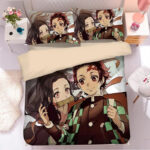 Demon Slayer Kimetsu No Yaiba 8 Kinderbettwäsche – Bettwäsche