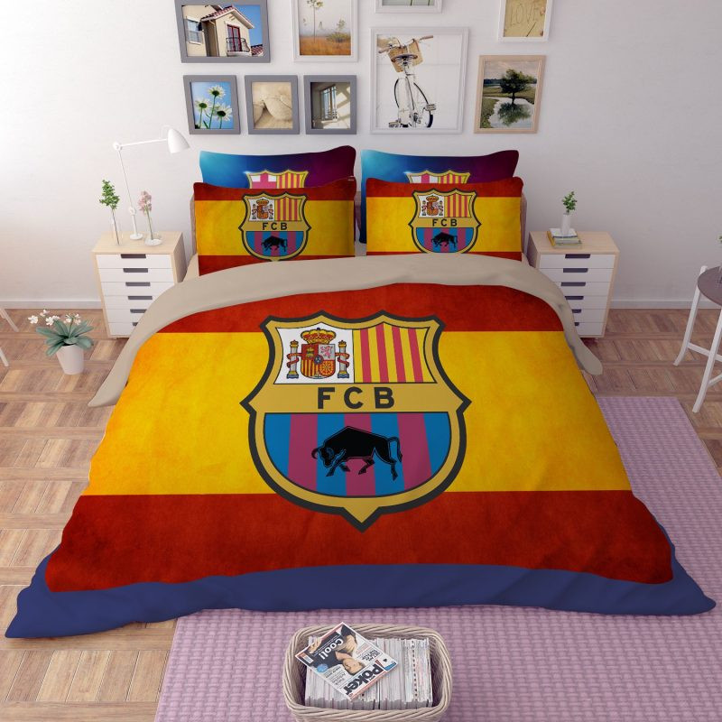 FC Barcelona Fußballverein 09 Kinderbettwäsche - Bettwäsche