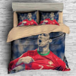Cristiano Ronaldo 3 Kinderbettwäsche – Bettwäsche