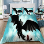 Drachenzähmen leicht gemacht   Dragons 3 Dark Night Dragon 329 Kinderbettwäsche – Bettwäsche