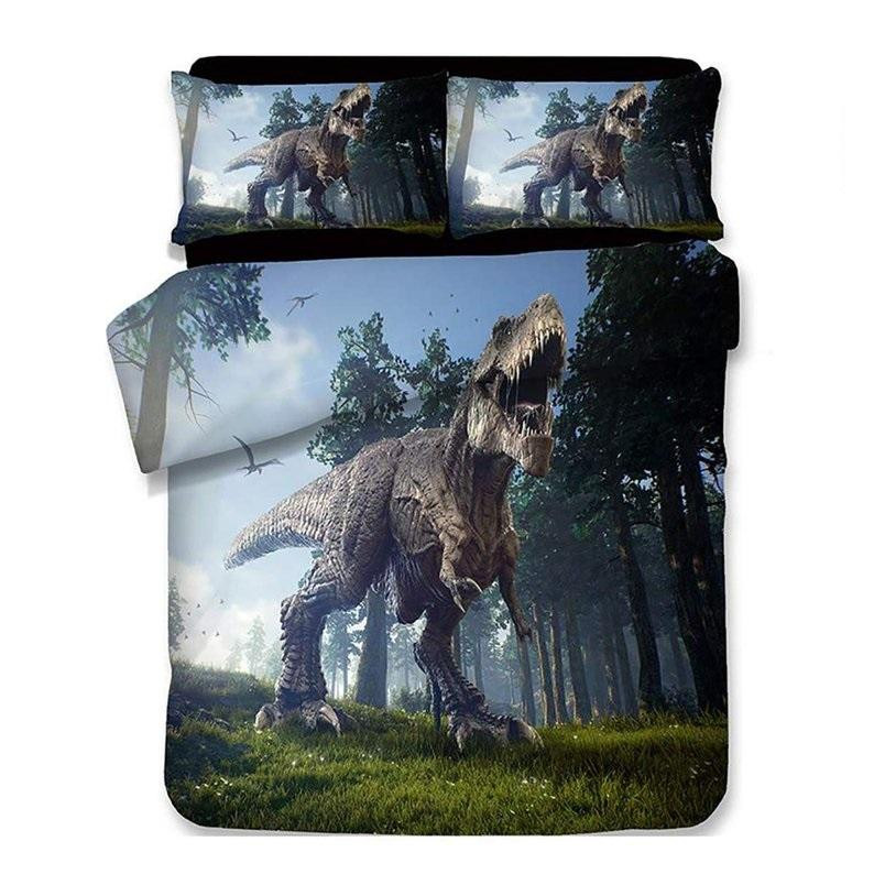 Dinosaurier 2 306 Kinderbettwäsche - Bettwäsche